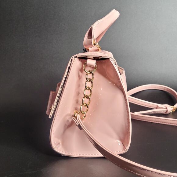 Juicy Couture Cute Bow Coquette Pink Diamond For The Girls Crossbody Handbag NWT - Picture 6 of 9
